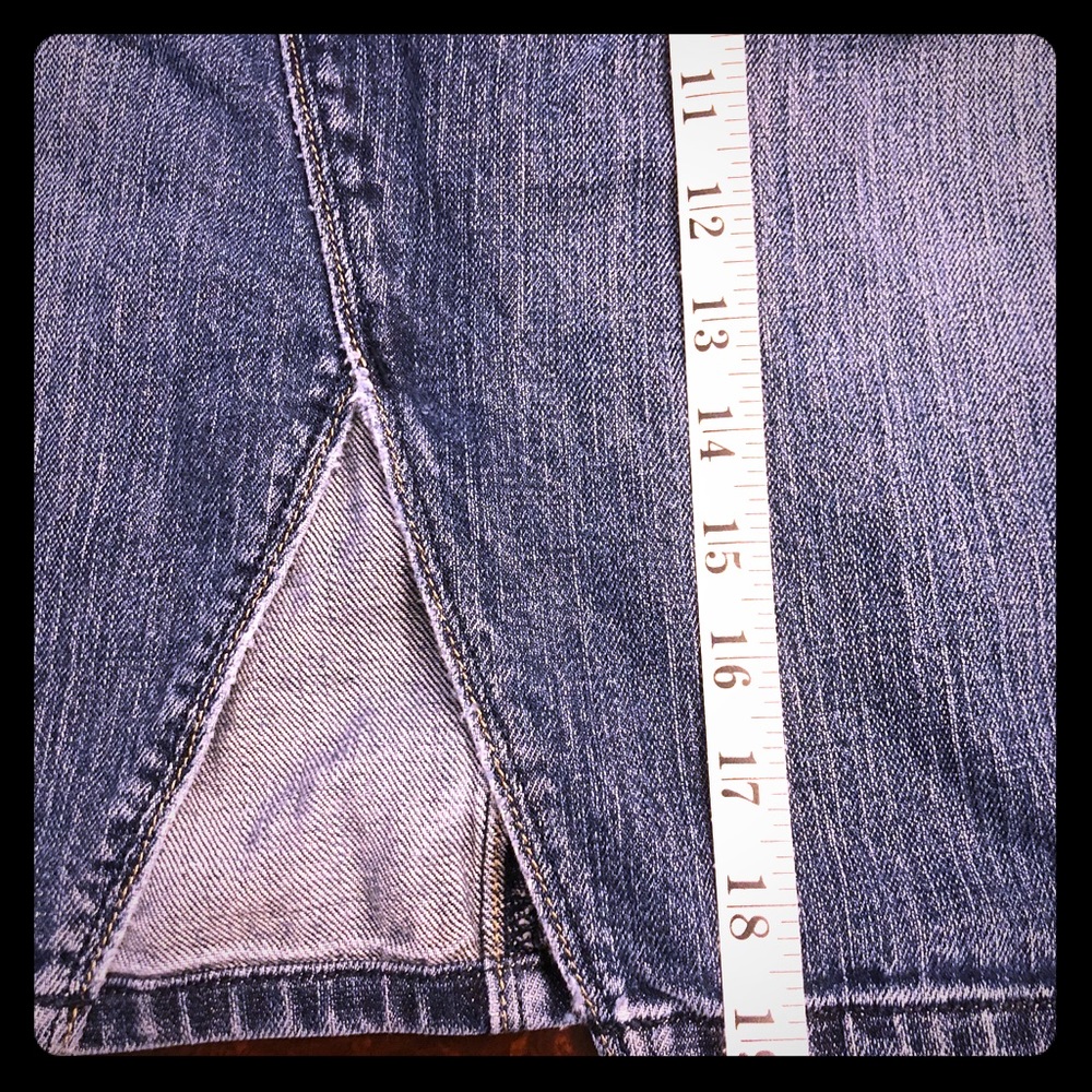 Banana Republic Jean skirt